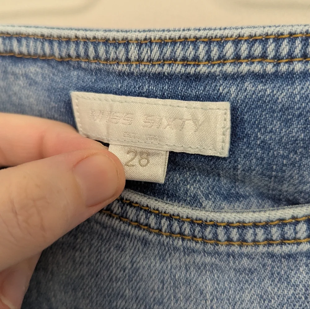 Miss Sixty Nixie Low-rise‎ Flared Jeans Y2K Light Wash